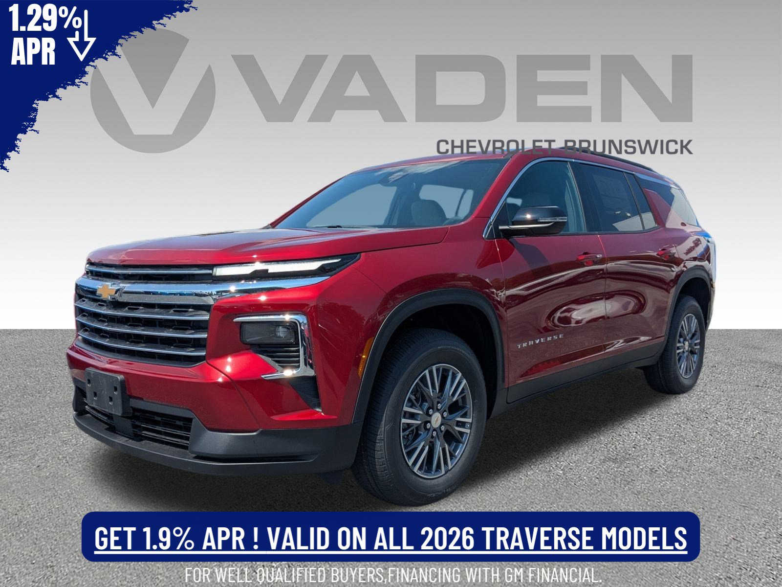 New 2026 Chevrolet Traverse LT