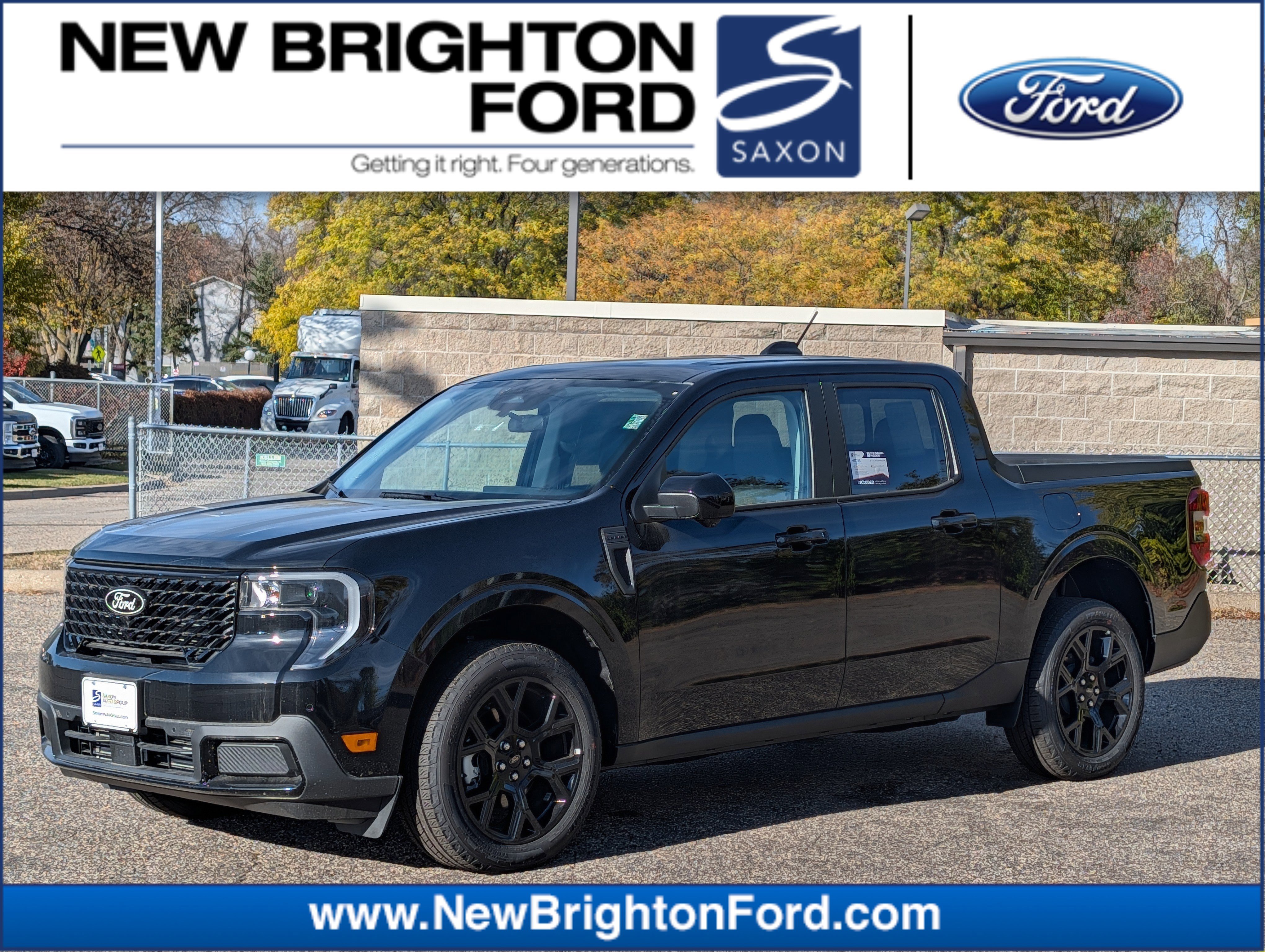 New 2025 Ford Maverick Lariat w/ Black Appearance Package