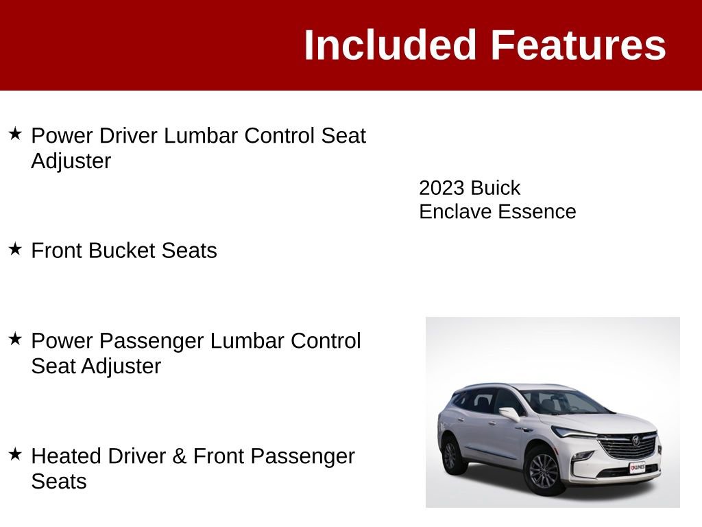 Used 2023 Buick Enclave Essence AWD/4WD image 4
