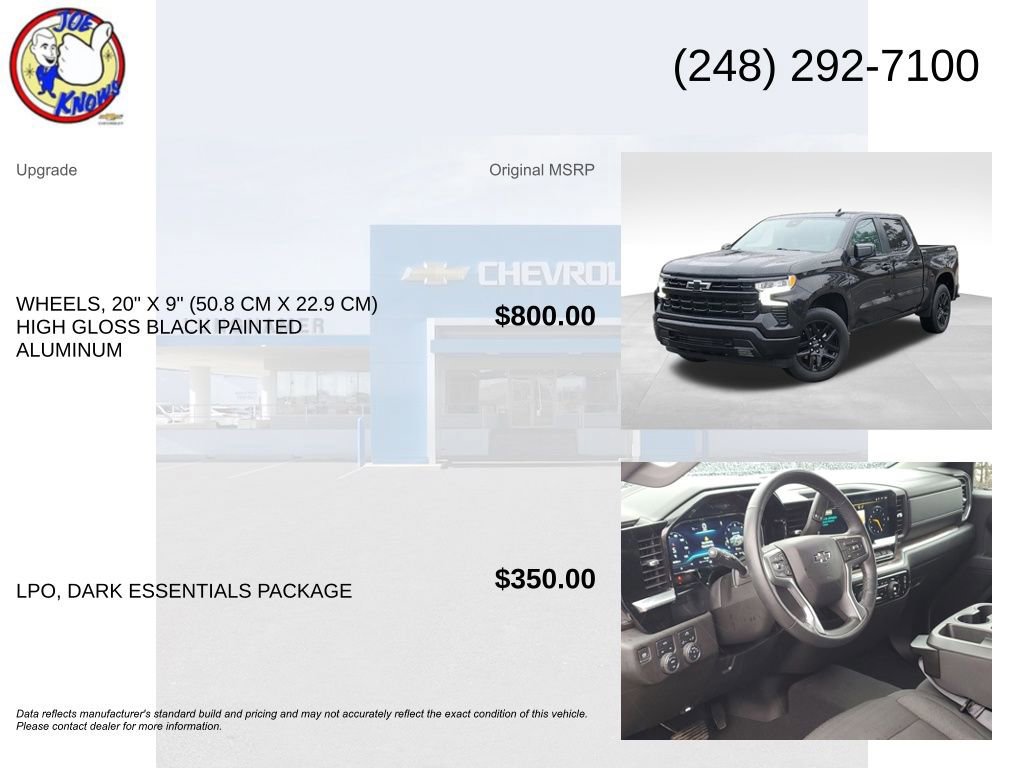 Certified 2023 Chevrolet Silverado 1500 RST w/ LPO, Dark Essentials Package AWD/4WD image 5
