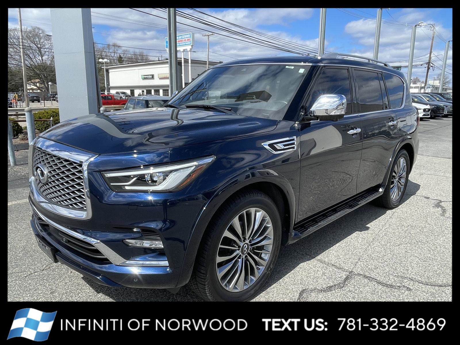 Used 2021 INFINITI QX80 Sensory w/ All-Season Package
