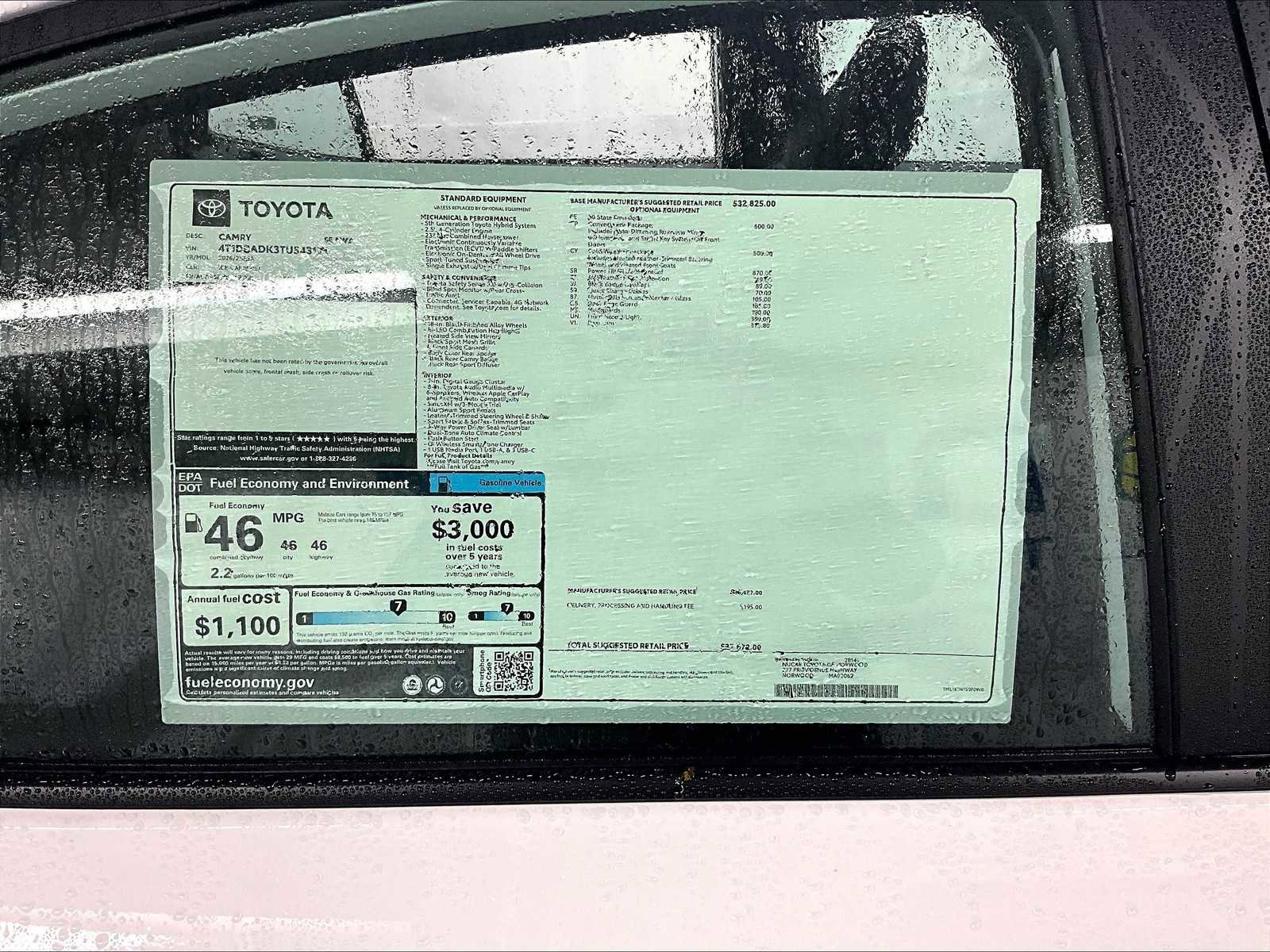 New 2026 Toyota Camry SE image 18