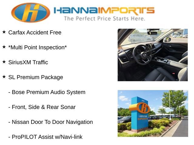 Used 2022 Nissan Rogue SL w/ SL Premium Package AWD/4WD image 7