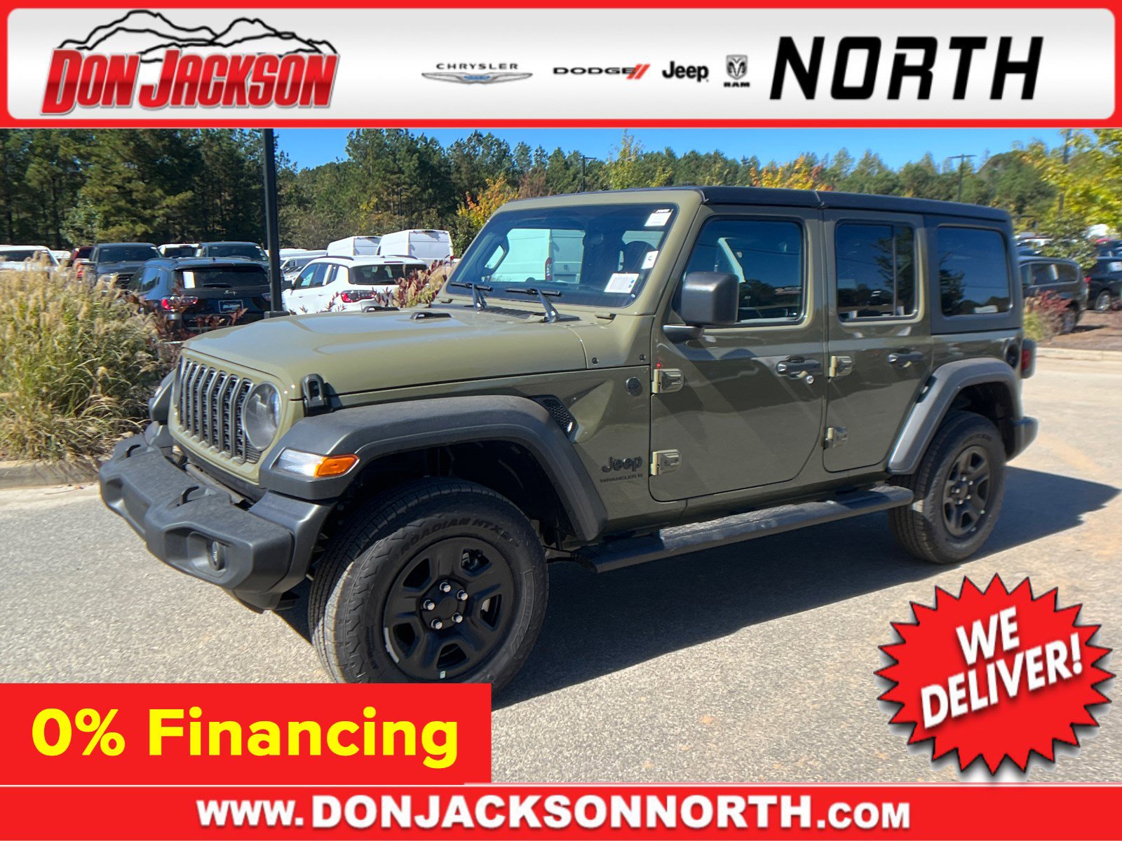 New 2026 Jeep Wrangler Sport