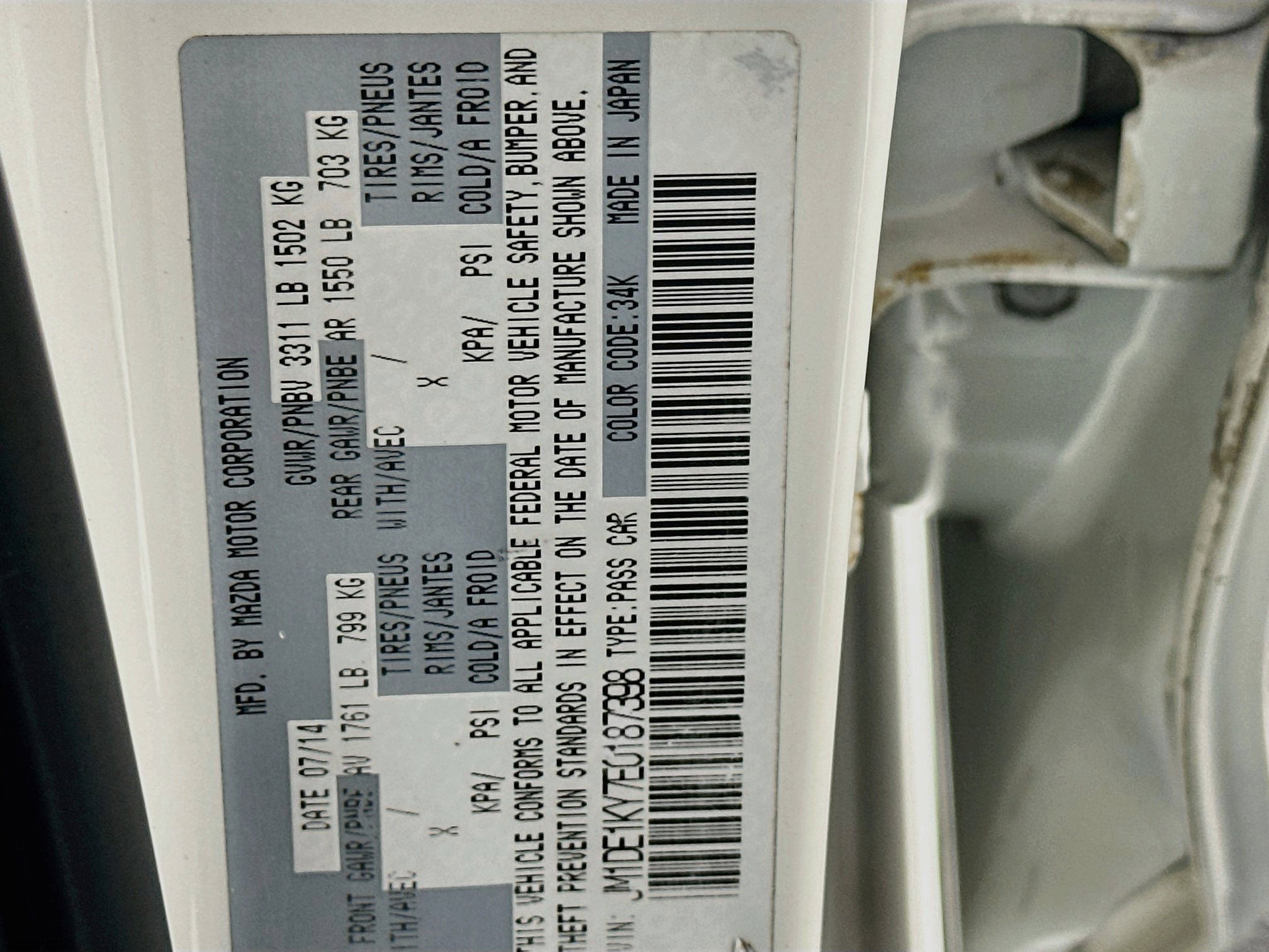 Used 2014 MAZDA MAZDA2 Sport FWD image 12