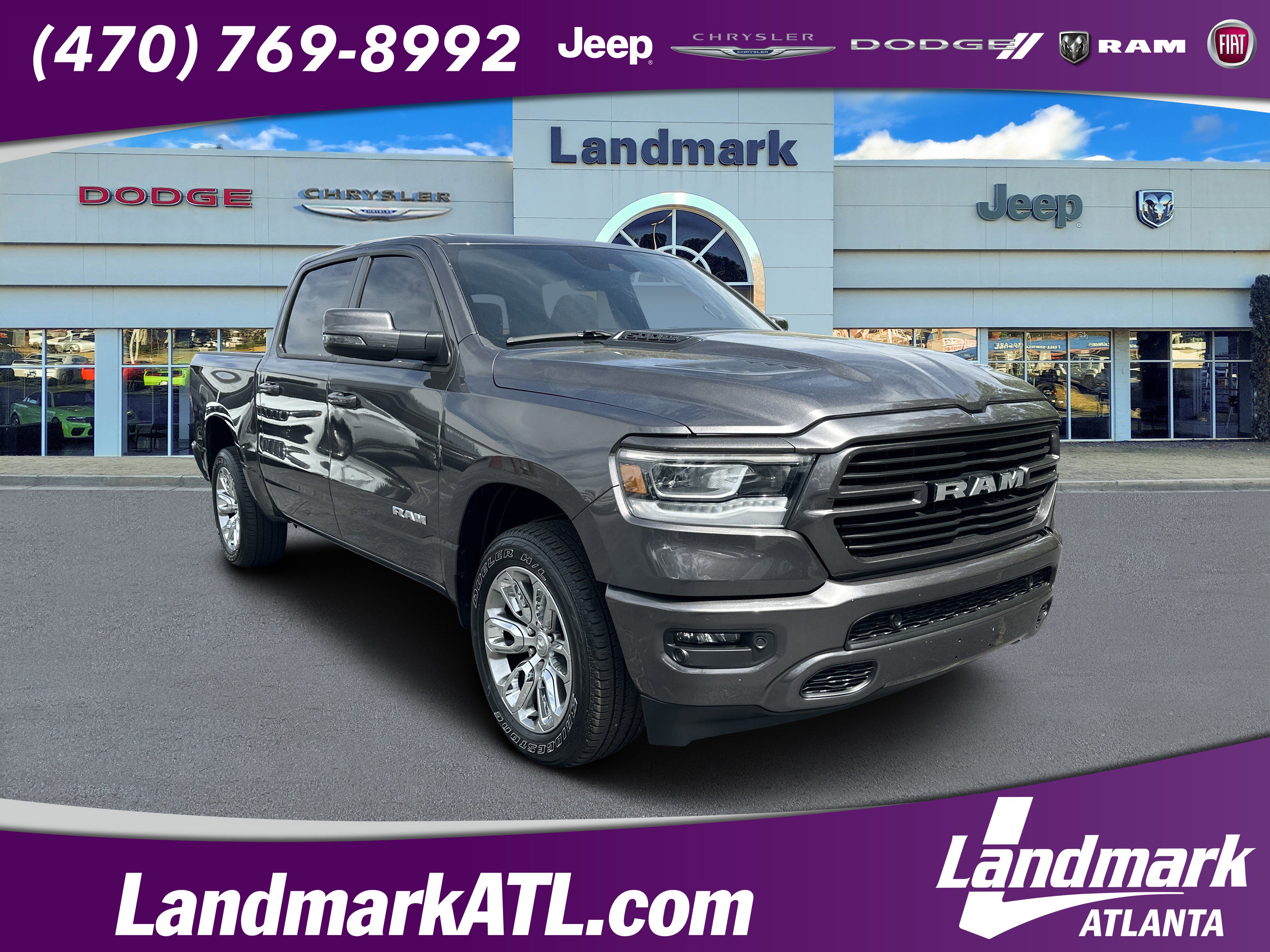 Used 2023 RAM 1500 Laramie AWD/4WD image 1
