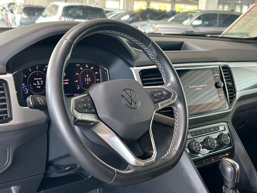 Used 2022 Volkswagen Atlas Cross Sport SE w/ Black Wheel Package image 46