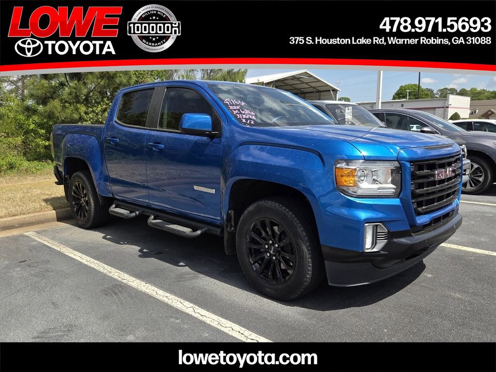 Used 2022 GMC Canyon Elevation w/ Trailering Package image 1