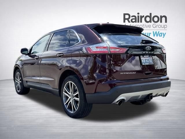 Used 2021 Ford Edge Titanium w/ Class II Trailer Tow Package AWD/4WD image 5