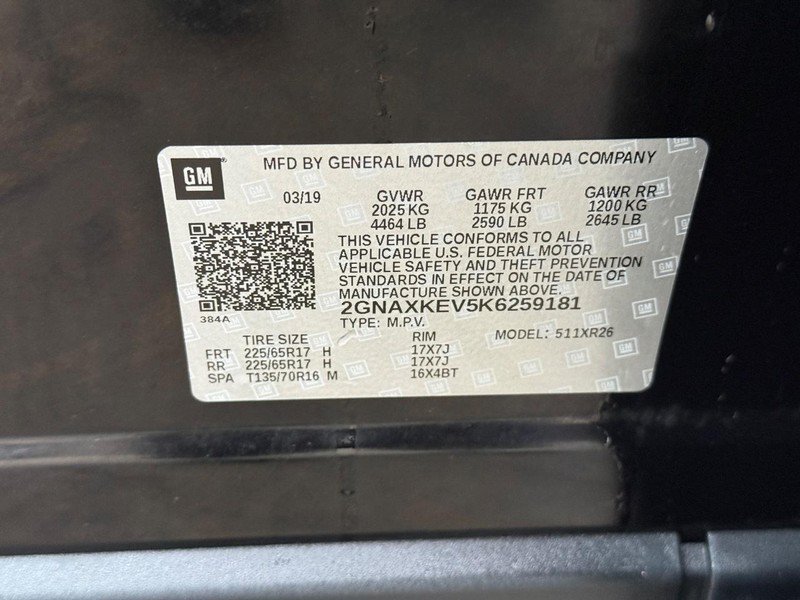 Used 2019 Chevrolet Equinox LT FWD image 31