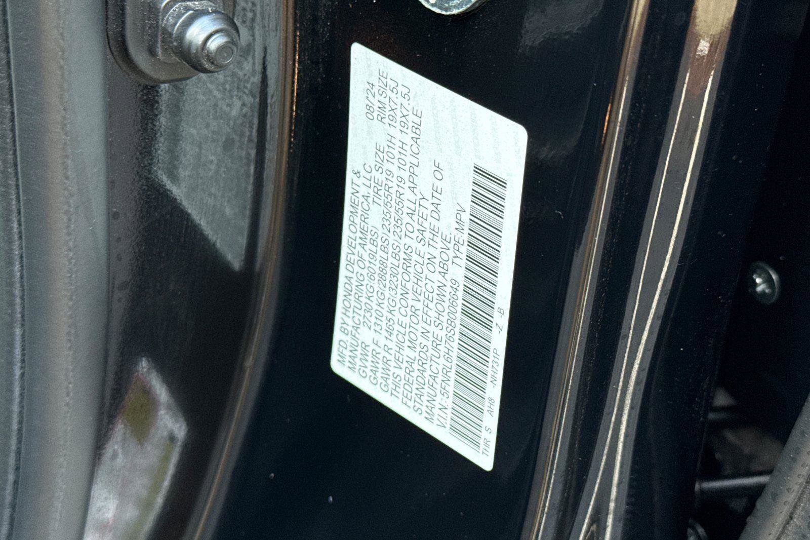 Certified 2025 Honda Odyssey Sport-L image 29