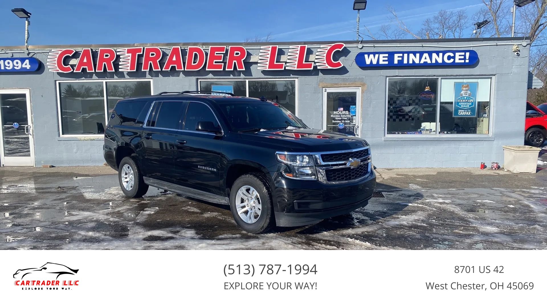 Used 2018 Chevrolet Suburban LT image 1