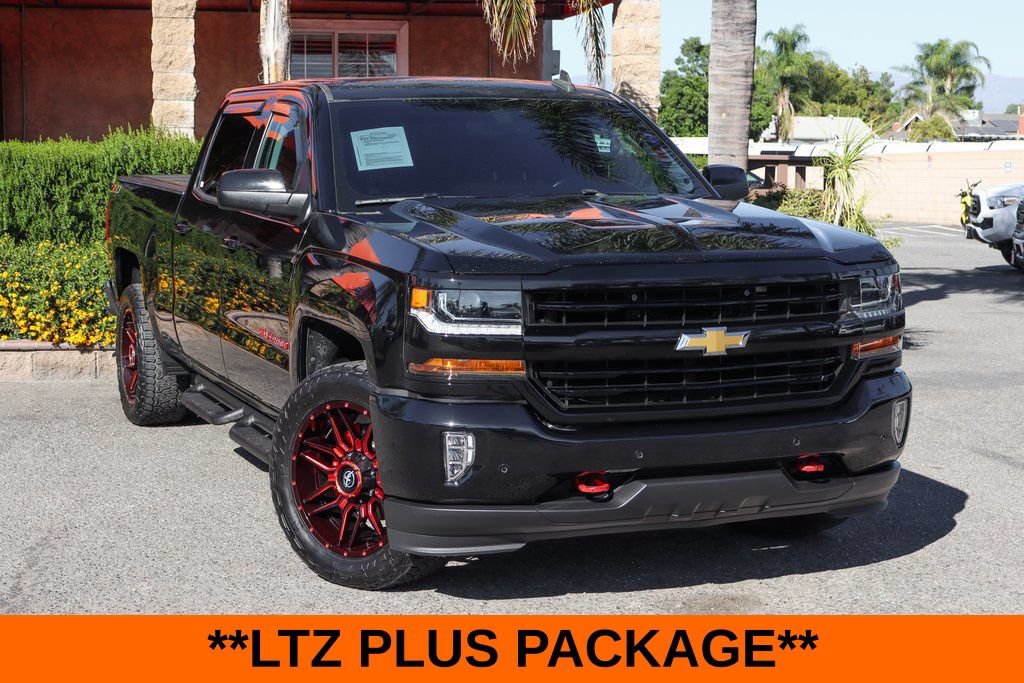 Used 2018 Chevrolet Silverado 1500 LTZ Z71 w/ Redline Edition AWD/4WD image 2