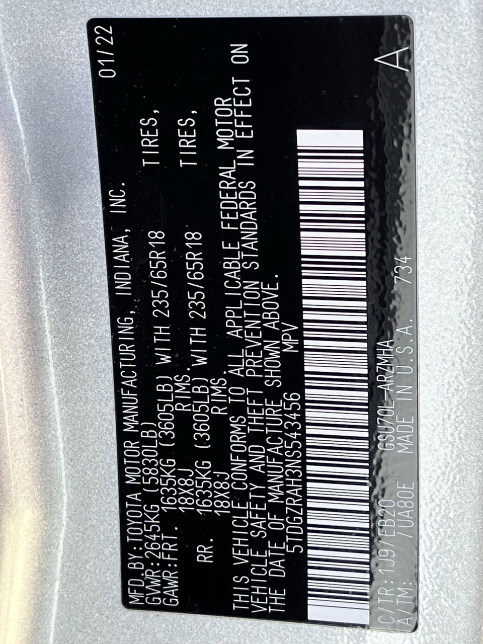 Used 2022 Toyota Highlander XLE image 30