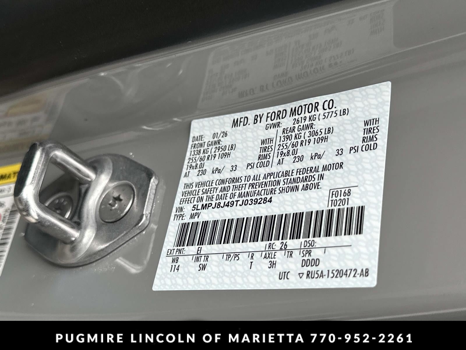 New 2026 Lincoln Nautilus Premier w/ Equipment Group 102A AWD/4WD image 38
