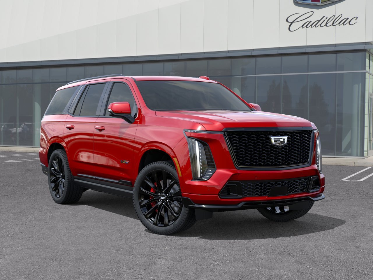 New 2026 Cadillac Escalade V w/ LPO, ONYX Package AWD/4WD image 8
