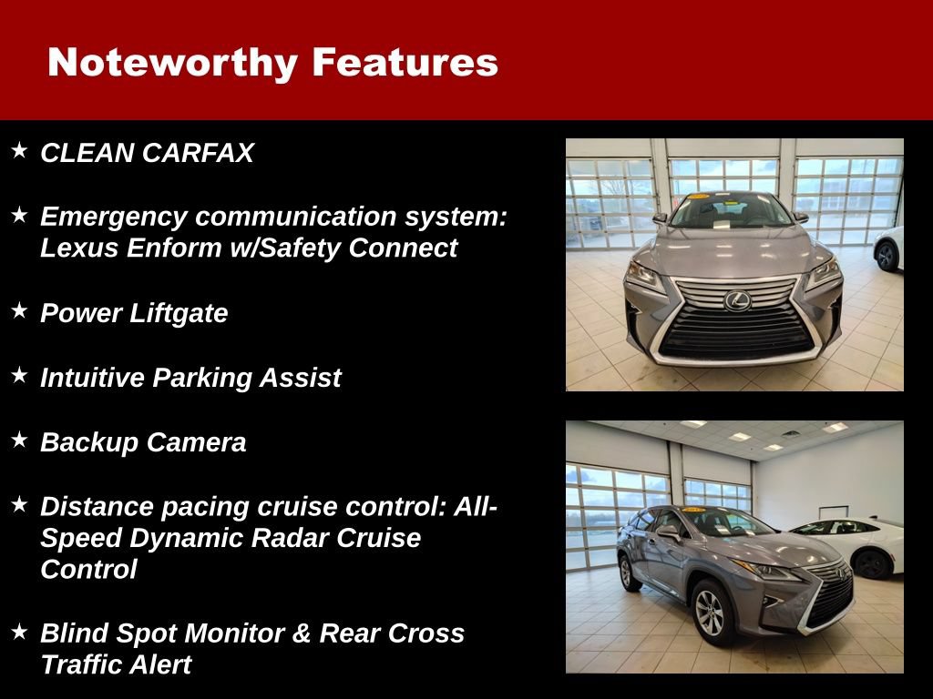 Used 2019 Lexus RX 350 FWD w/ Accessory Package image 6