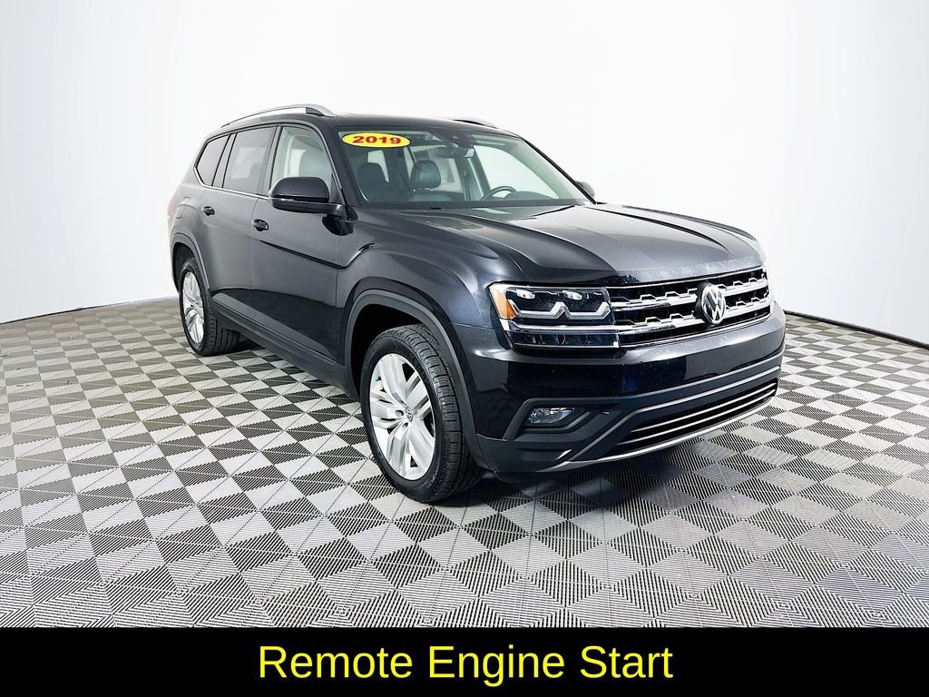 Used 2019 Volkswagen Atlas SE w/ Panoramic Sunroof Package AWD/4WD image 3