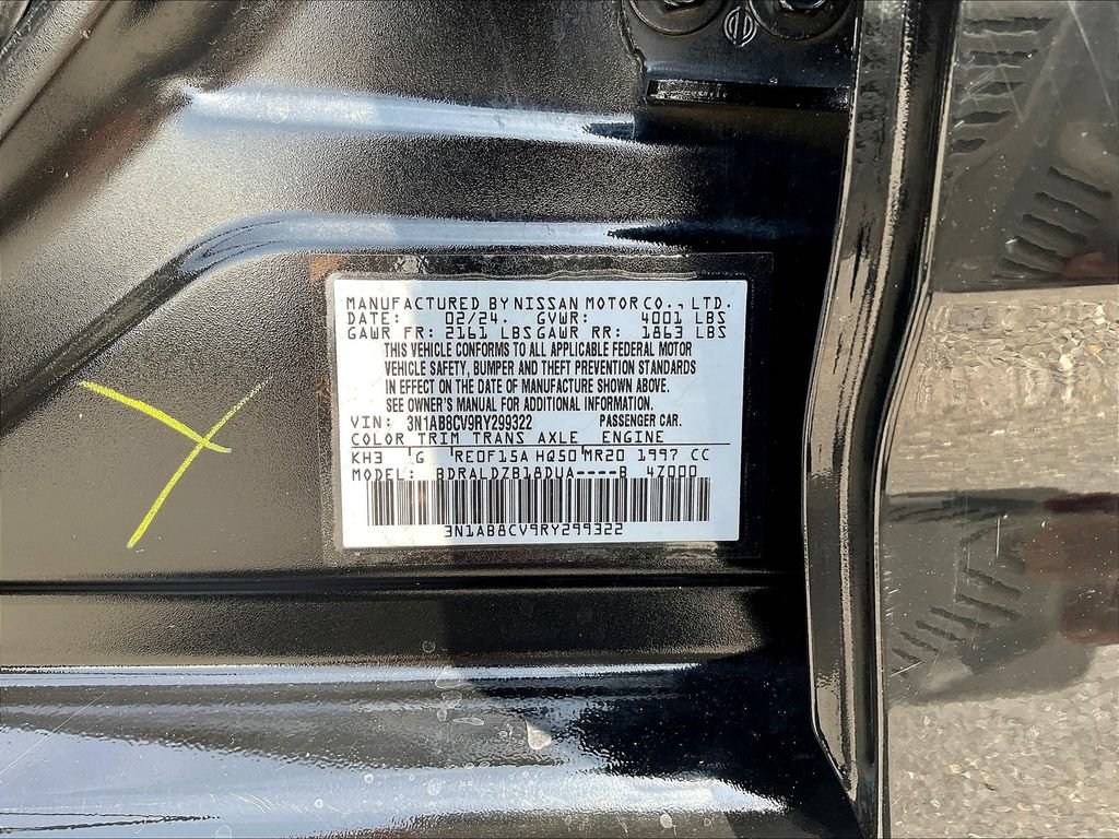 Used 2024 Nissan Sentra SV FWD image 18
