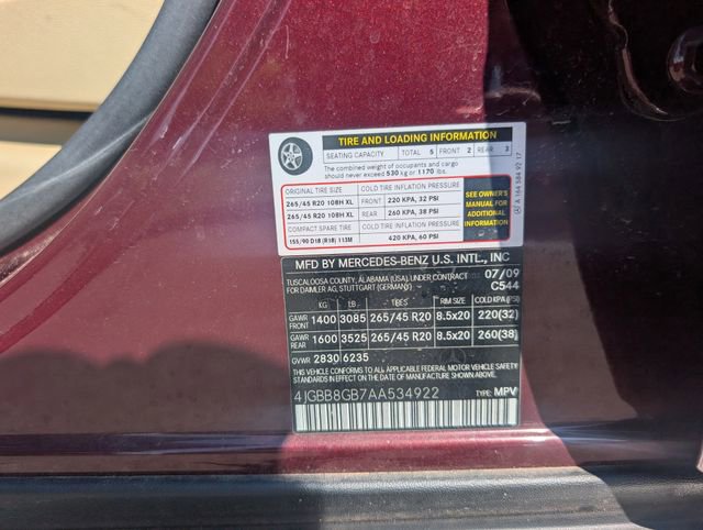 Used 2010 Mercedes-Benz ML 350 4MATIC image 29