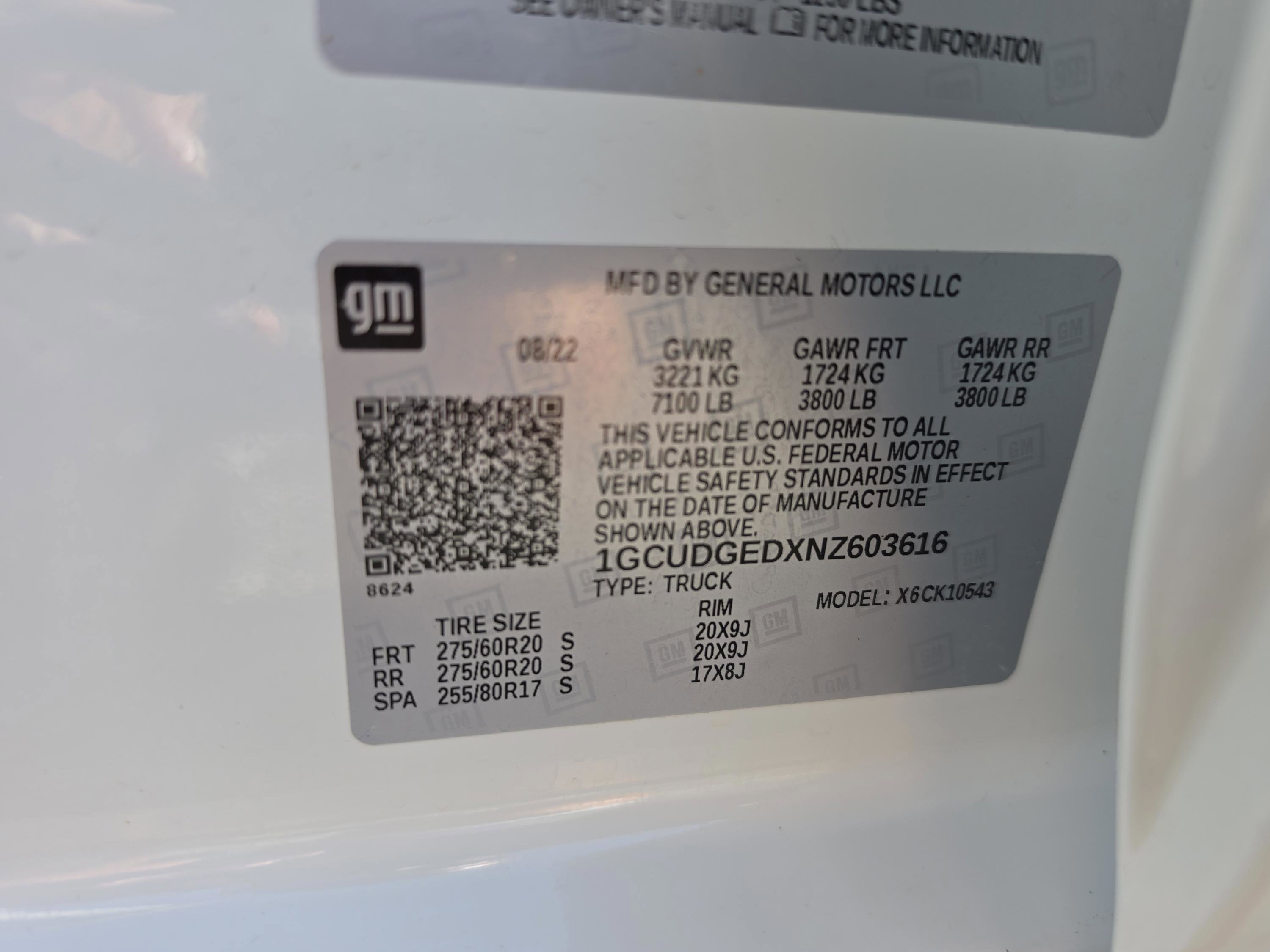 Used 2022 Chevrolet Silverado 1500 LTZ AWD/4WD image 37