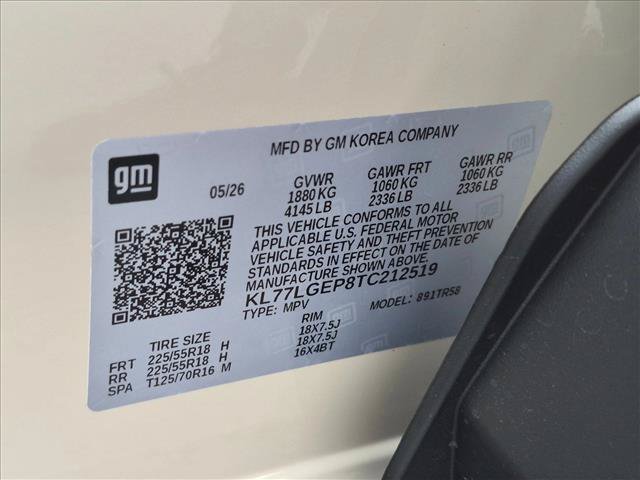 New 2026 Chevrolet Trax RS FWD image 16