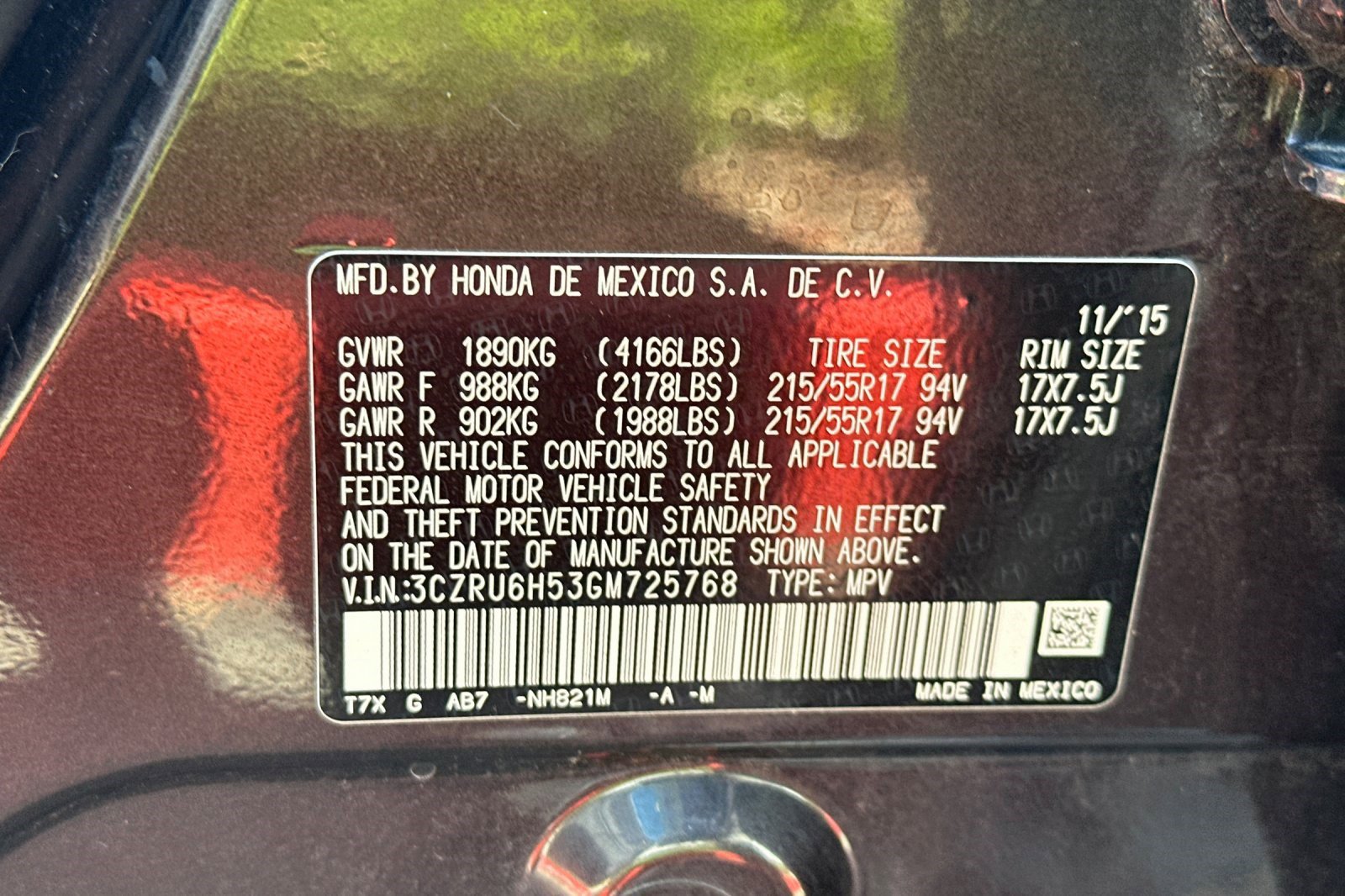Used 2016 Honda HR-V EX image 38