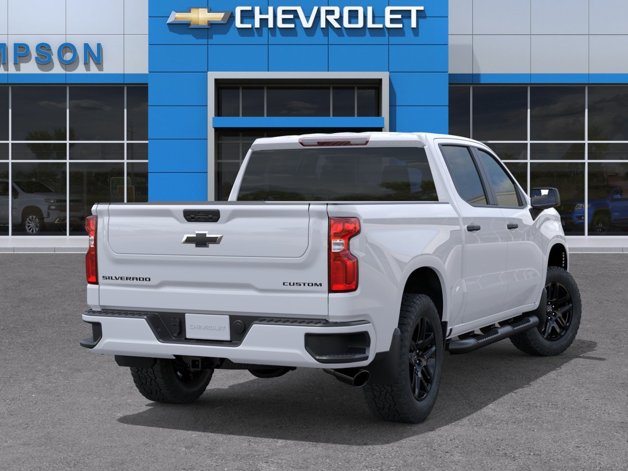 New 2026 Chevrolet Silverado 1500 Custom w/ Turbomax Blackout Package RWD image 32