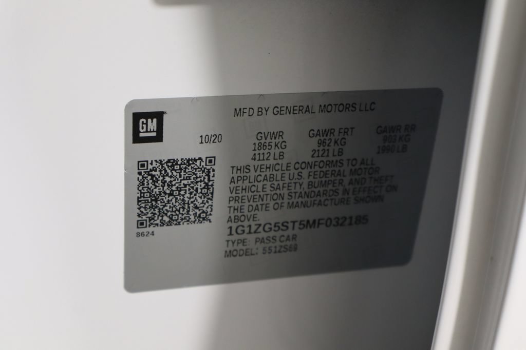 Used 2021 Chevrolet Malibu RS FWD image 37