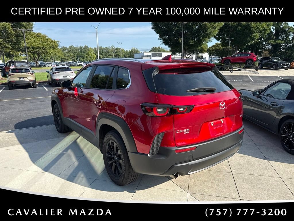 Certified 2025 MAZDA CX-50 2.5 Hybrid w/ Preferred Pkg AWD/4WD image 7