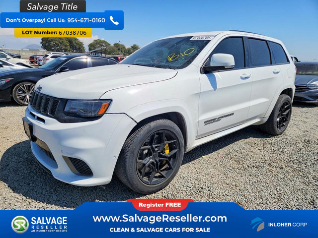 Used 2021 Jeep Grand Cherokee Trackhawk w/ Trailer Tow Group IV AWD/4WD image 1