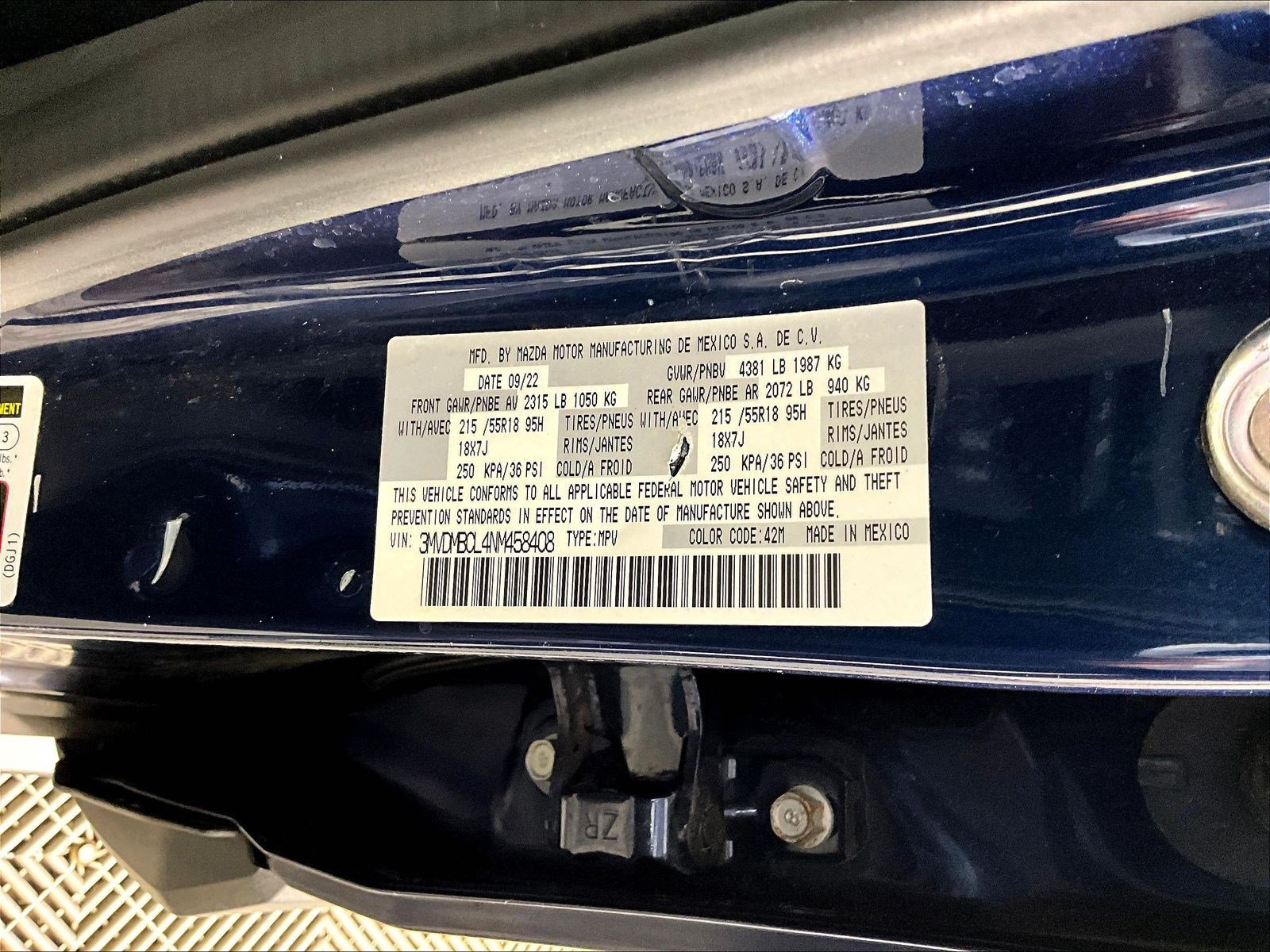 Used 2022 MAZDA CX-30 AWD 2.5 S w/ Preferred Package image 18