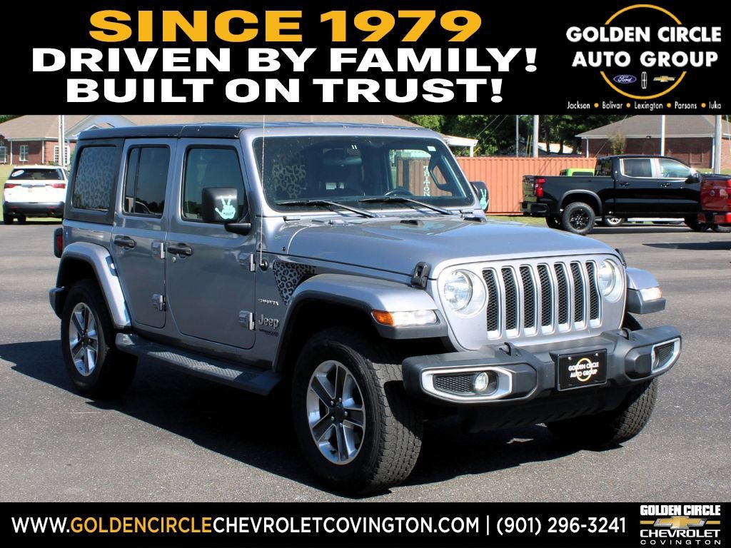 Used 2020 Jeep Wrangler Unlimited Sahara image 1
