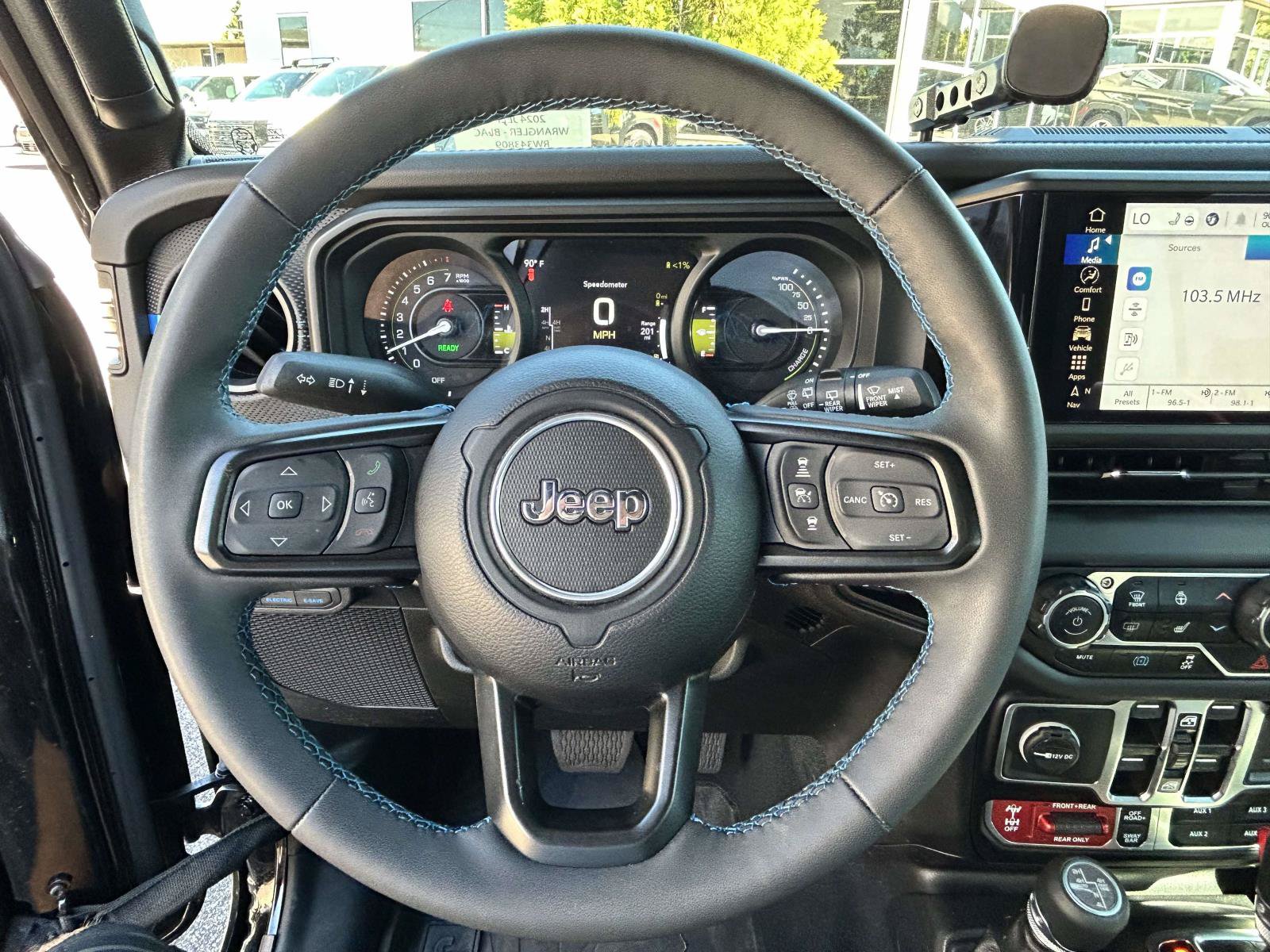 Used 2024 Jeep Wrangler Unlimited Rubicon 4xe w/ Technology Group AWD/4WD image 21