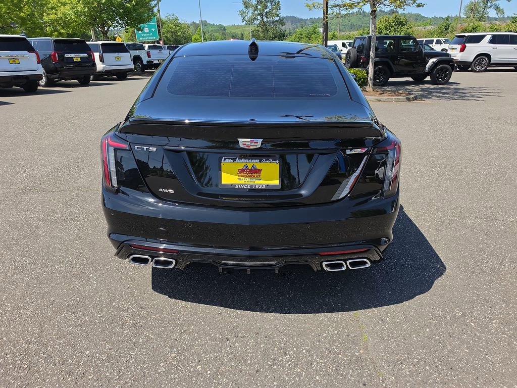 Certified 2025 Cadillac CT5 V w/ LPO, Red Accent Package AWD/4WD image 5
