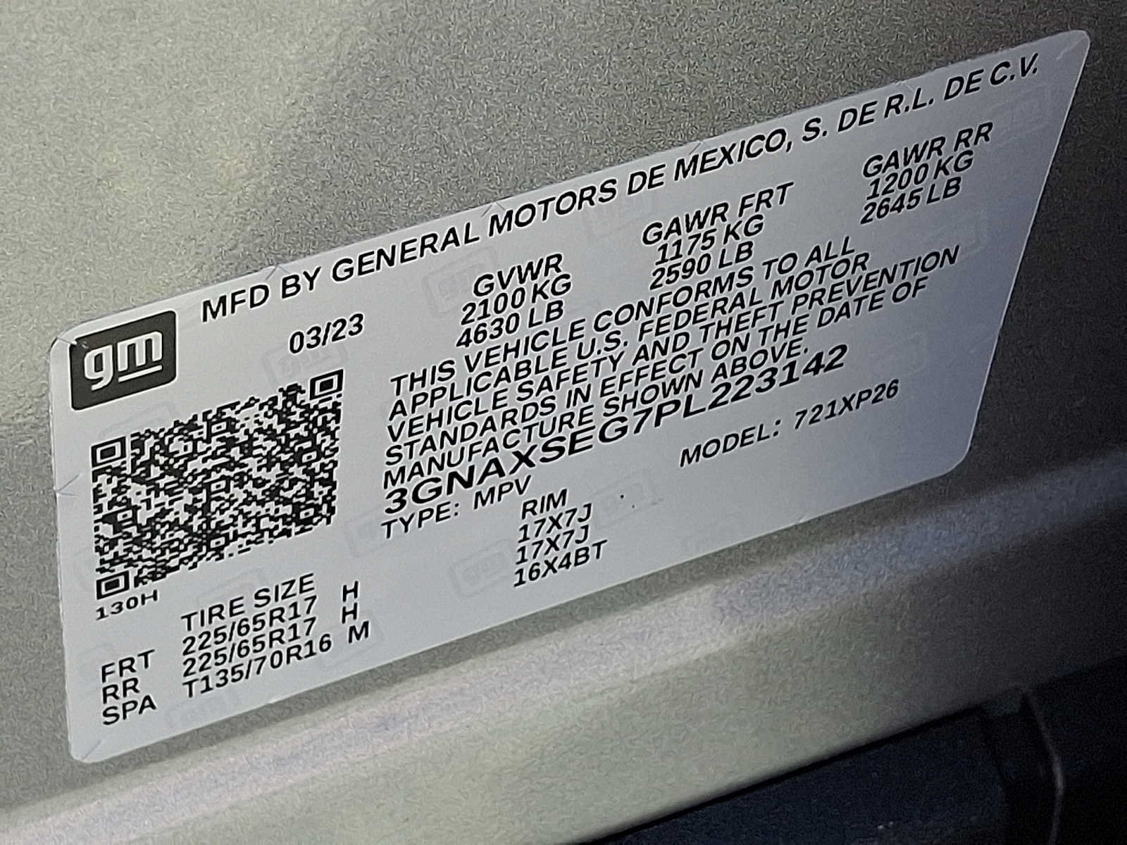 Certified 2023 Chevrolet Equinox LS w/ LPO, Floor Liner Package AWD/4WD image 26