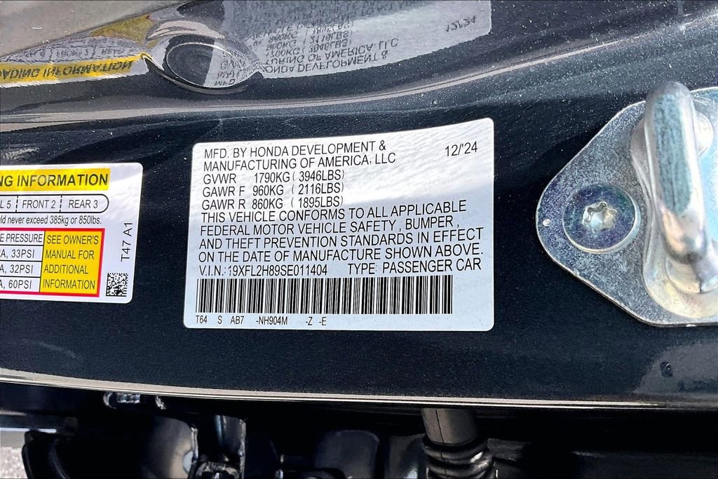 Certified 2025 Honda Civic Sport image 14
