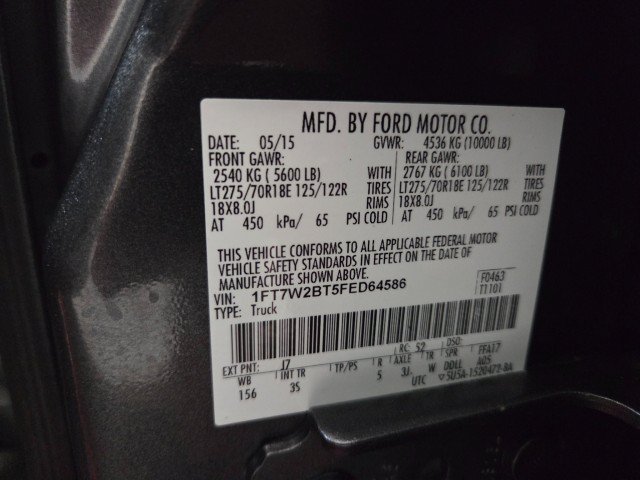 Used 2015 Ford F250 XLT w/ XLT Premium Package AWD/4WD image 89