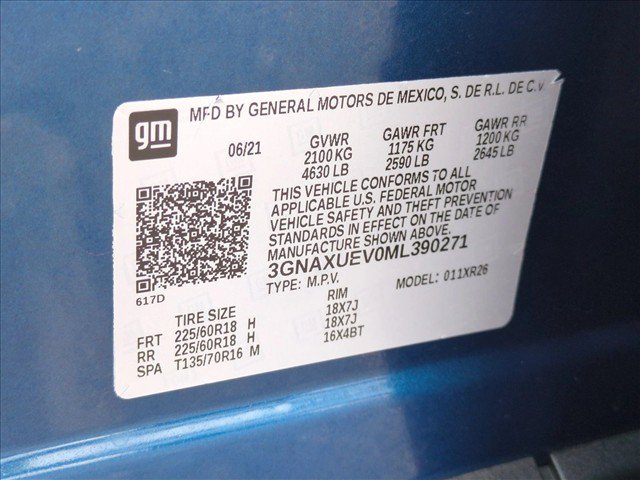 Used 2021 Chevrolet Equinox LT AWD/4WD image 23