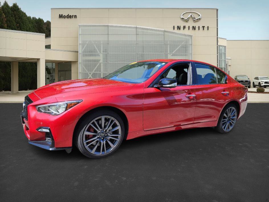 Certified 2024 INFINITI Q50 Red Sport 400