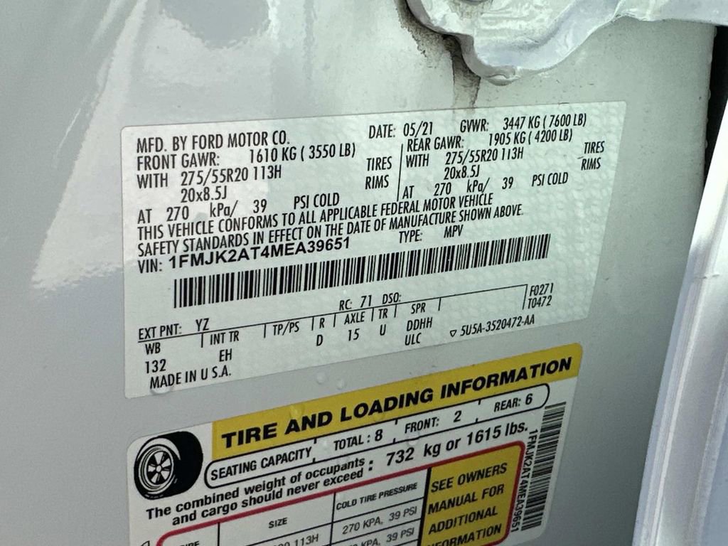 Used 2021 Ford Expedition Max Limited image 39