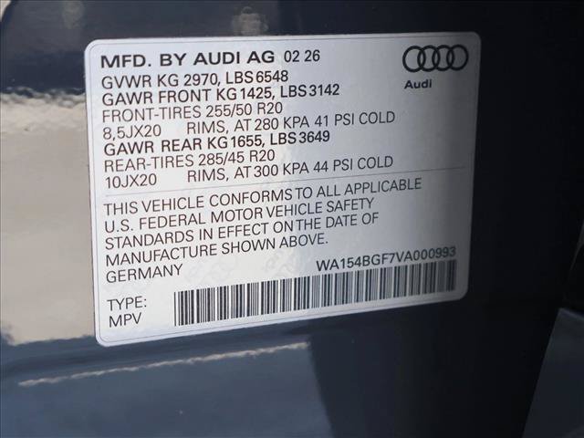 New 2027 Audi Q6 e-tron Premium Plus AWD/4WD image 22