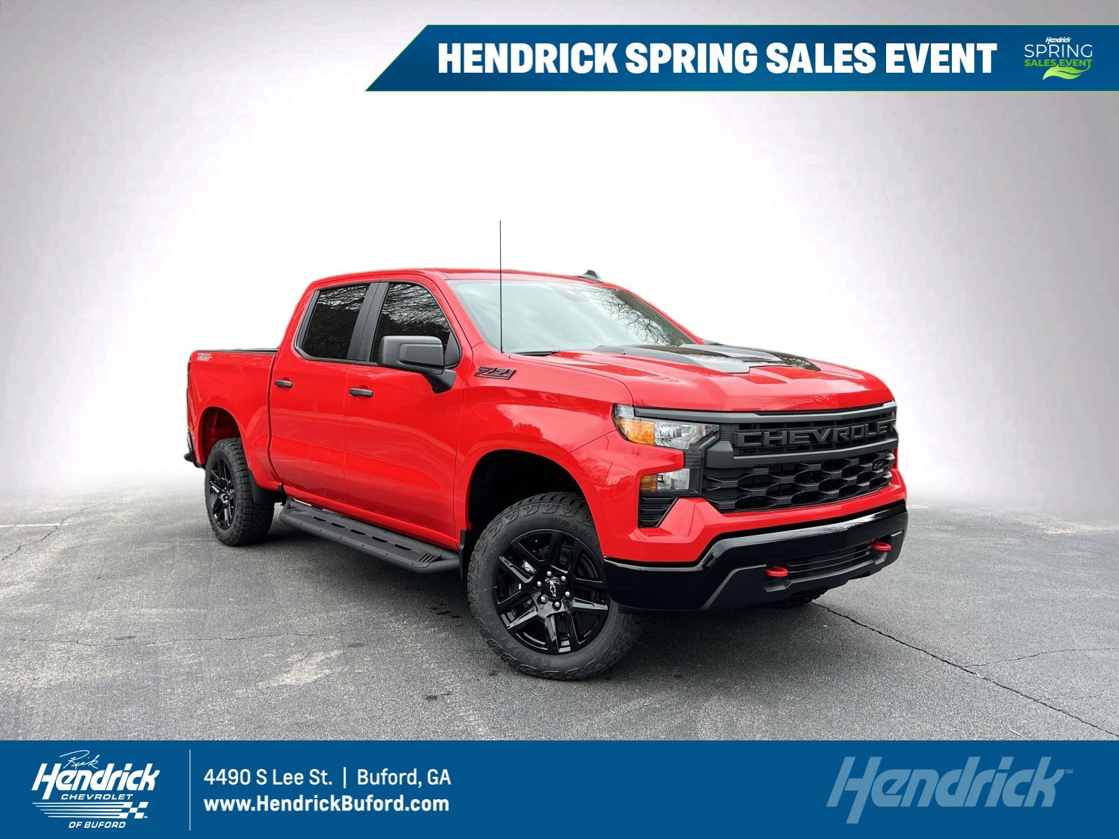 Used 2026 Chevrolet Silverado 1500 Custom Trail Boss w/ LPO, Dark Essentials Package image 1