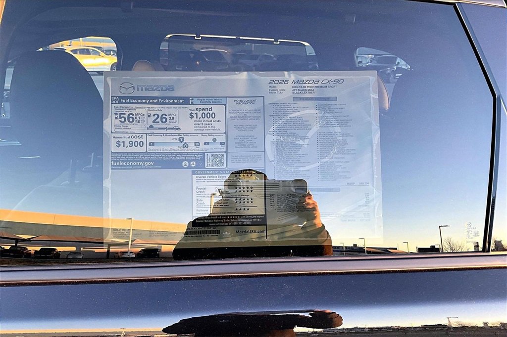 New 2026 MAZDA CX-90 Plug-In Hybrid w/Premium Sport image 14