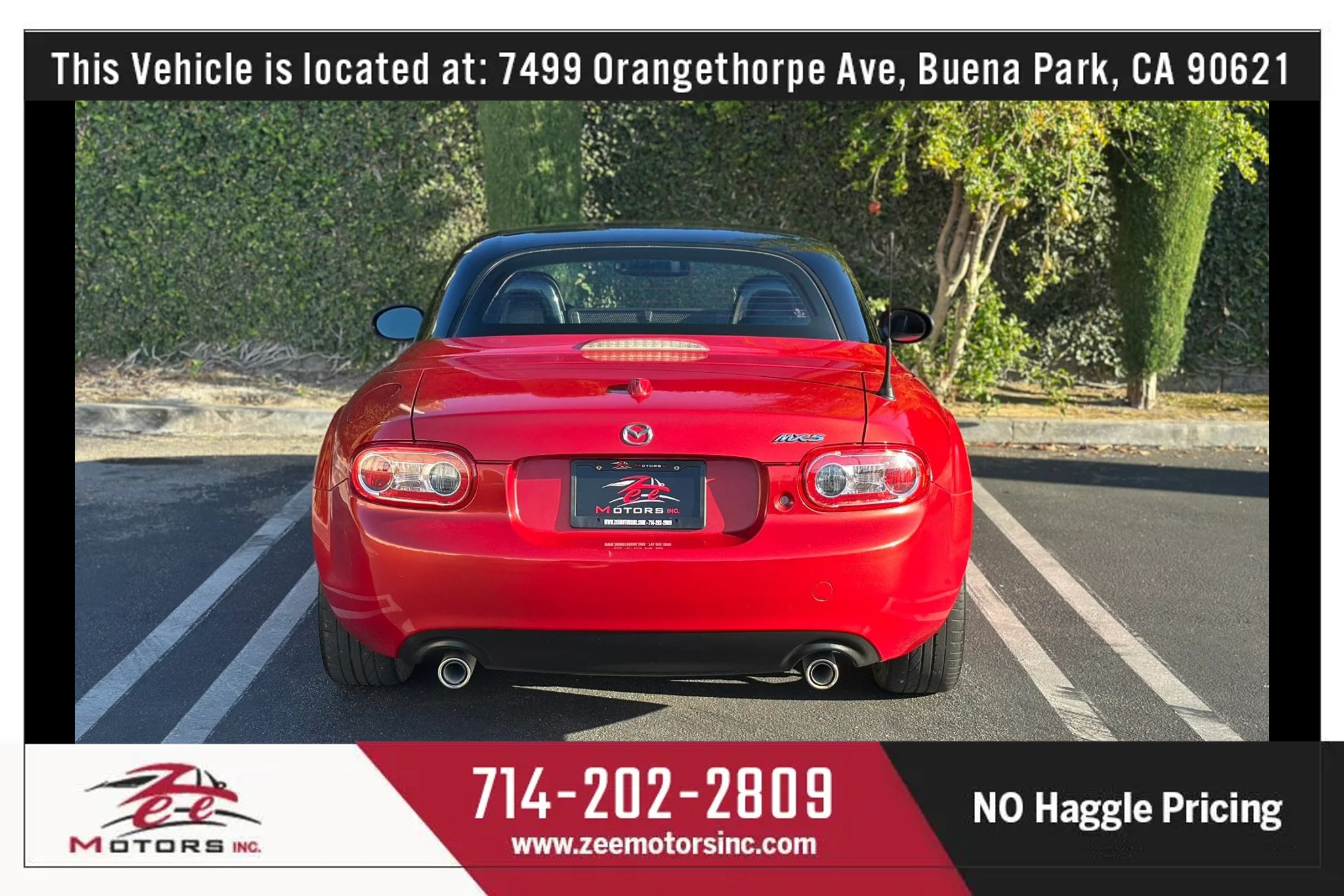 Used 2012 MAZDA MX-5 Miata Special Edition RWD image 8