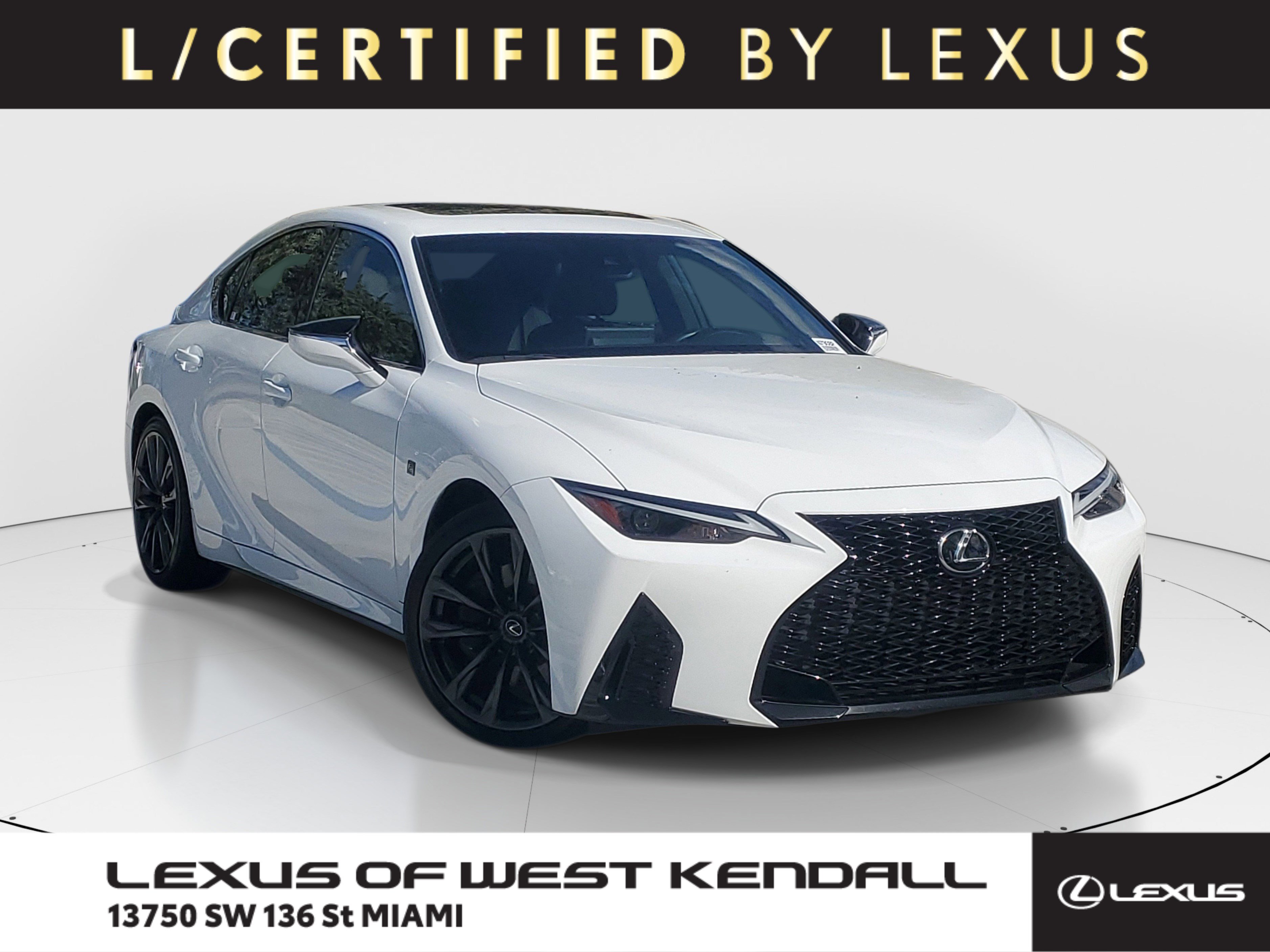 Certified 2024 Lexus IS 350 F Sport