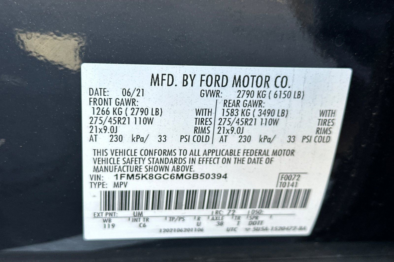 Used 2021 Ford Explorer ST w/ Equipment Group 401A AWD/4WD image 25