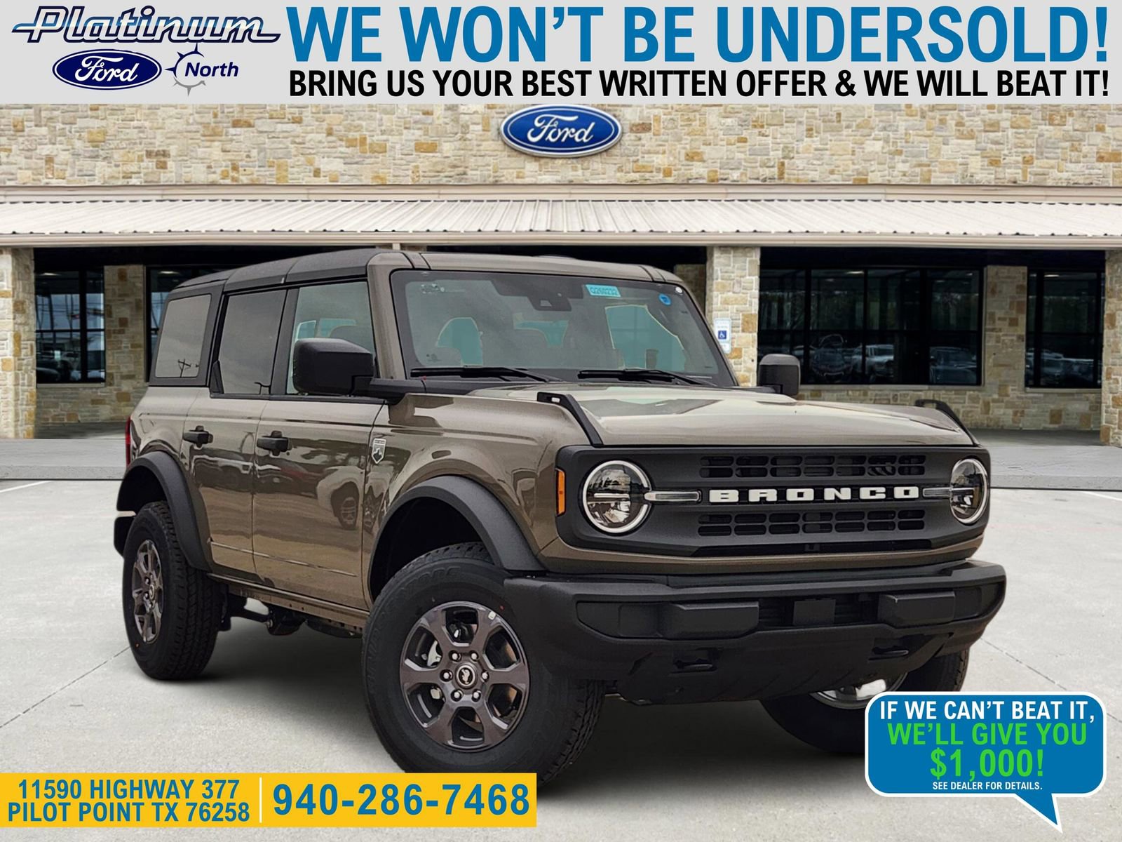 New 2026 Ford Bronco Big Bend image 1