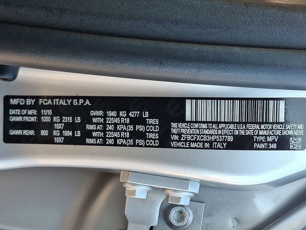 Used 2017 FIAT 500X Trekking w/ Advanced Safety Package image 27