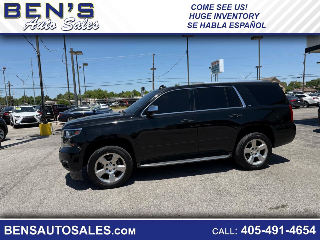 Used 2016 Chevrolet Tahoe LTZ w/ Max Trailering Package
